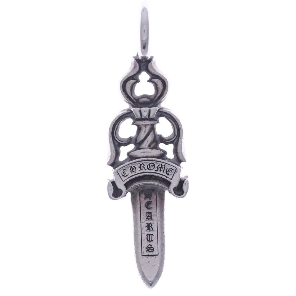 Chrome Hearts Double Dagger Daga Pendant Top Silver — view 2