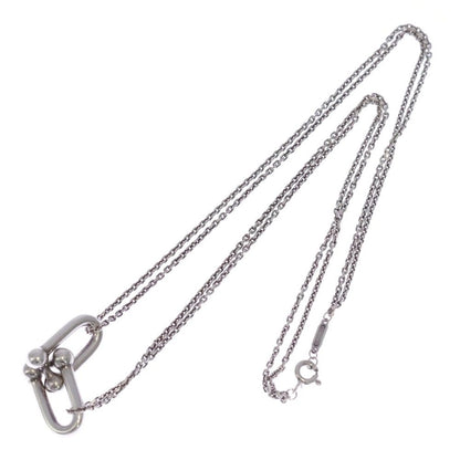 Tiffany & Co Large Double Link Necklace Pendant Chain 925 Sterling Silver — view 2