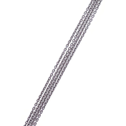Tiffany & Co Large Double Link Necklace Pendant Chain 925 Sterling Silver — view 4