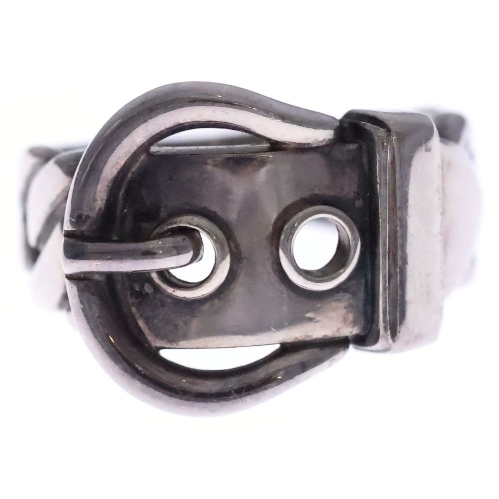 Hermes Boucle Series Ring Silver — view 4