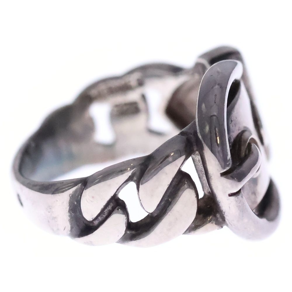 Hermes Boucle Series Ring Silver — view 3