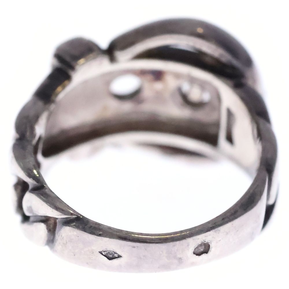 Hermes Boucle Series Ring Silver — view 2