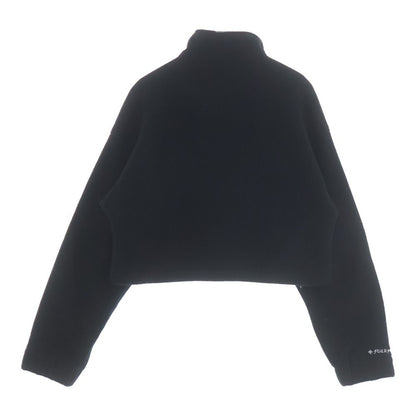 Chrome Hearts Ynot Muffinman Flc Hlf Horse Shoe Dagger Zip Half Zip Cropped — view 2