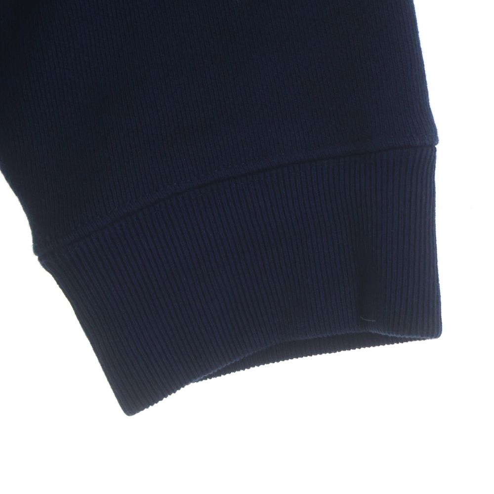 Loewe Anagram Embossed Logo Sweatshirt Pullover Hoodie Navy — view 5
