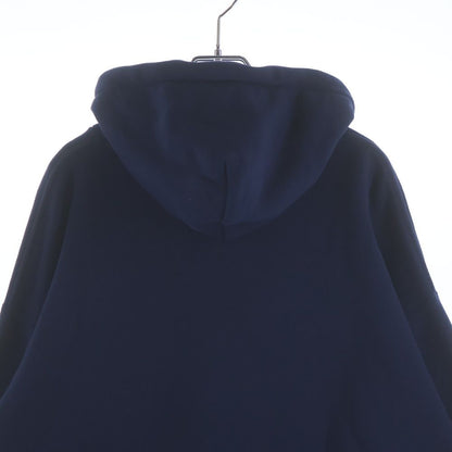 Loewe Anagram Embossed Logo Sweatshirt Pullover Hoodie Navy — view 4