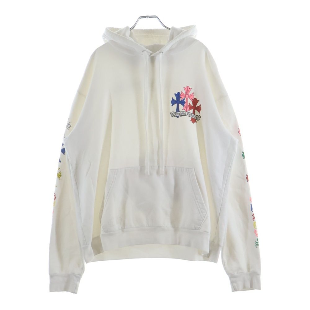 Chrome Hearts Mltcol Cem Crs HD Plvr Multicolor Cemetery Cross Pullover Hoodie — view 2