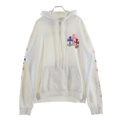 Chrome Hearts Mltcol Cem Crs HD Plvr Multicolor Cemetery Cross Pullover Hoodie — view 2