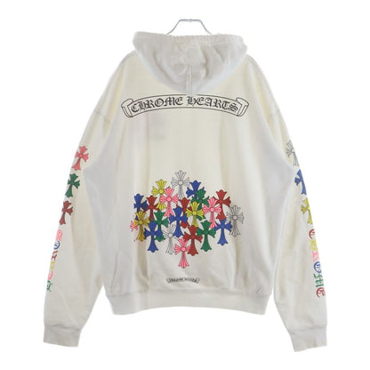 Chrome Hearts Mltcol Cem Crs HD Plvr Multicolor Cemetery Cross Pullover Hoodie