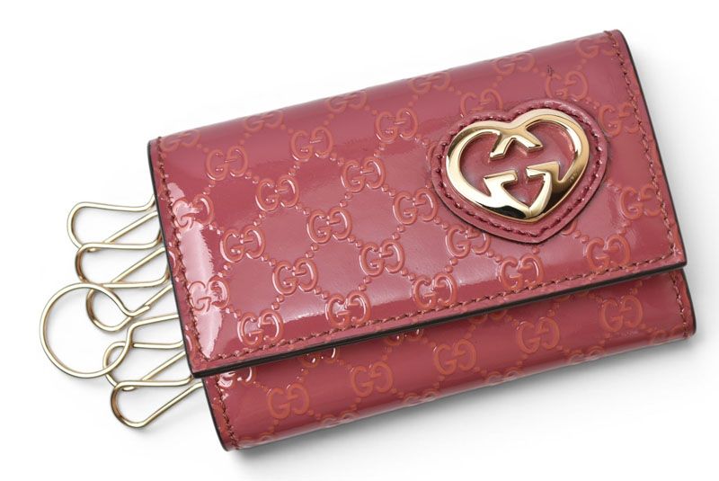 Gucci Key Case Key Holder 6 Row Bree Heart — view 2