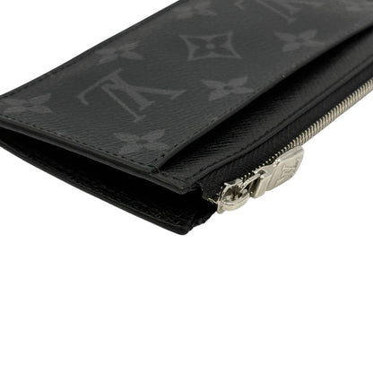 Louis Vuitton LV Coin Card Holder IC Taiga Leather Monogram Eclipse Canvas Case — view 7