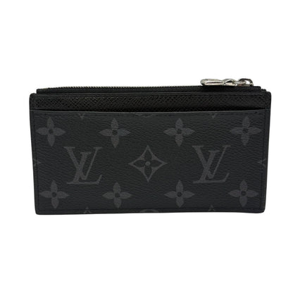 Louis Vuitton LV Coin Card Holder IC Taiga Leather Monogram Eclipse Canvas Case — view 2