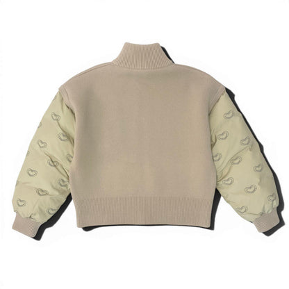 Hermes 24 Kaleidoscope Effect Zip Jacket 2-Way 38 Beige — view 3