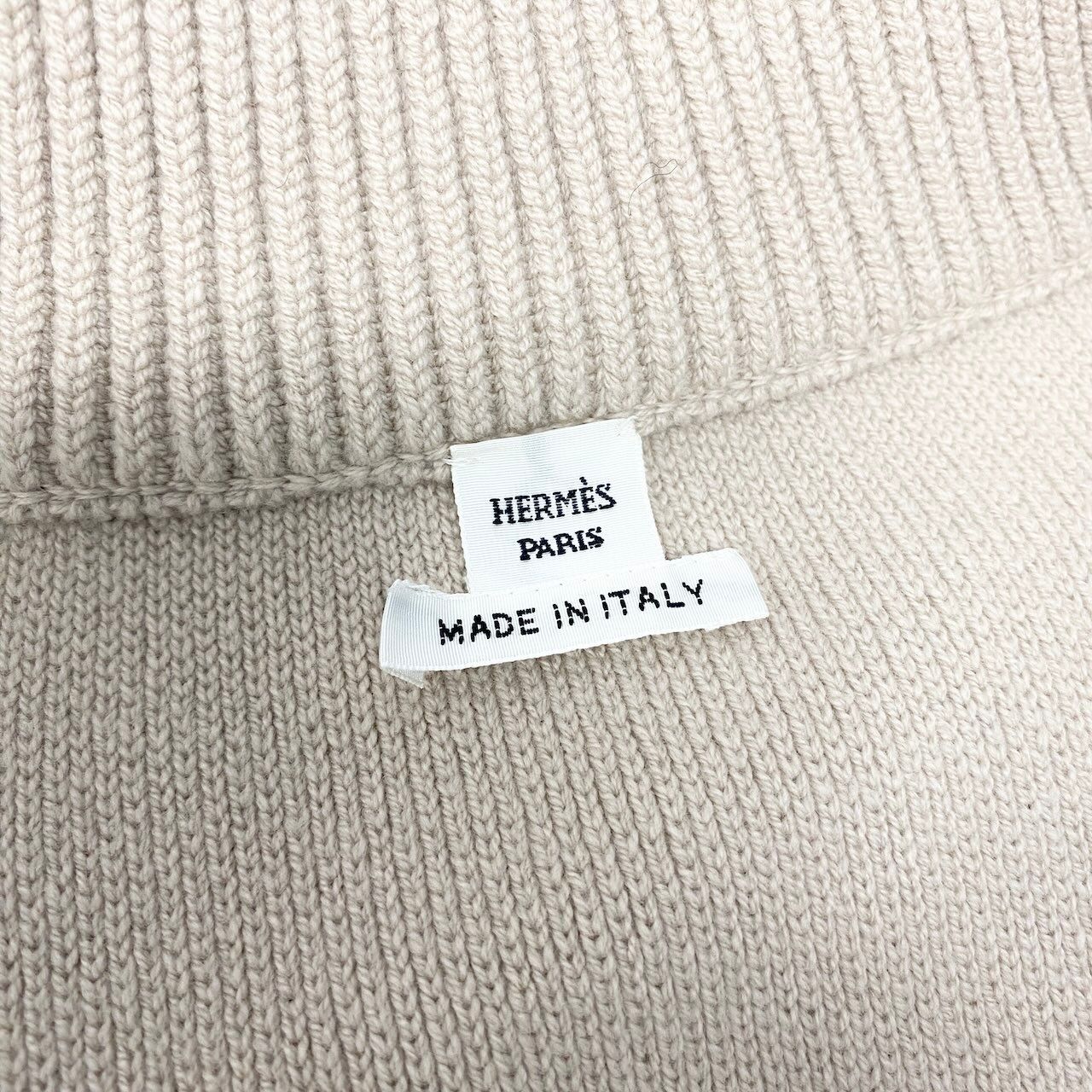 Hermes 24 Kaleidoscope Effect Zip Jacket 2-Way 38 Beige — view 9