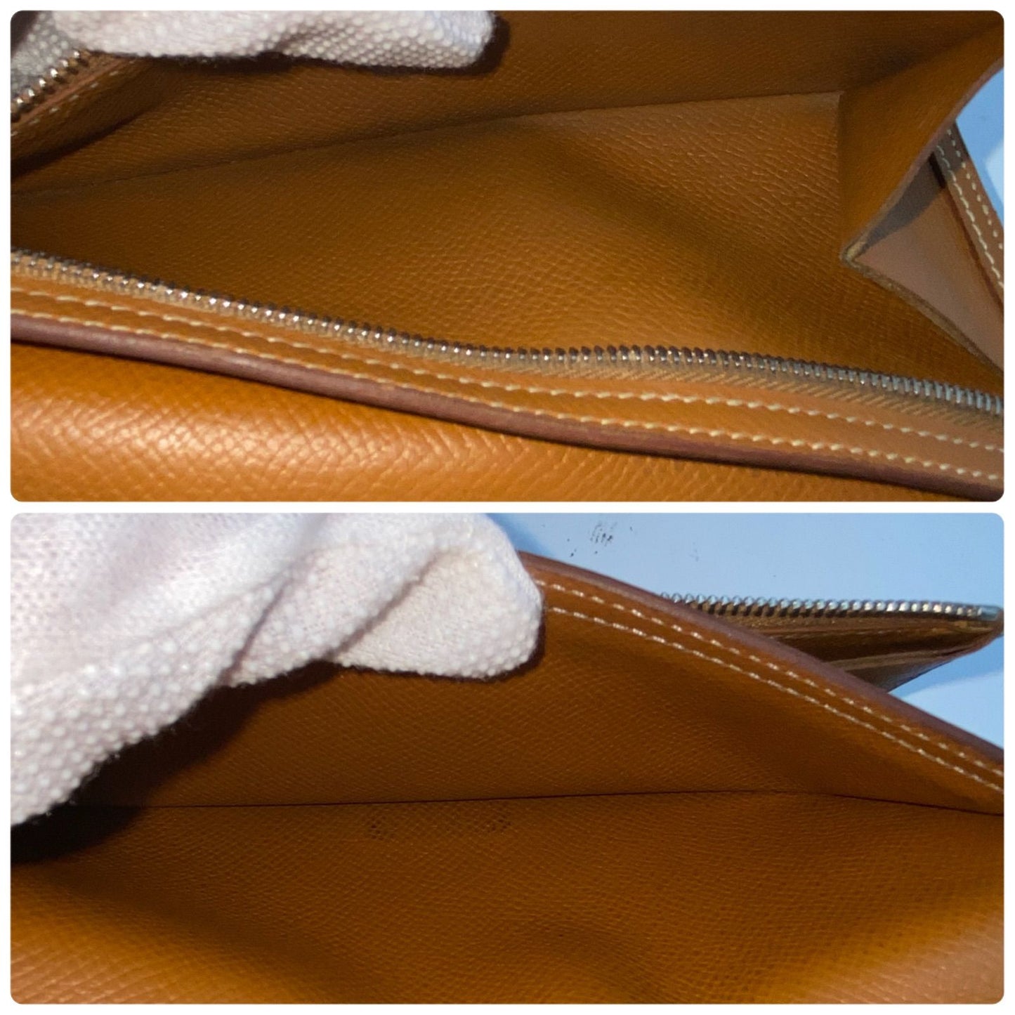 Hermes Wallet Bearn Souffl Brown Card Billfold — view 6