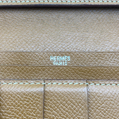 Hermes Wallet Bearn Souffl Brown Card Billfold — view 9