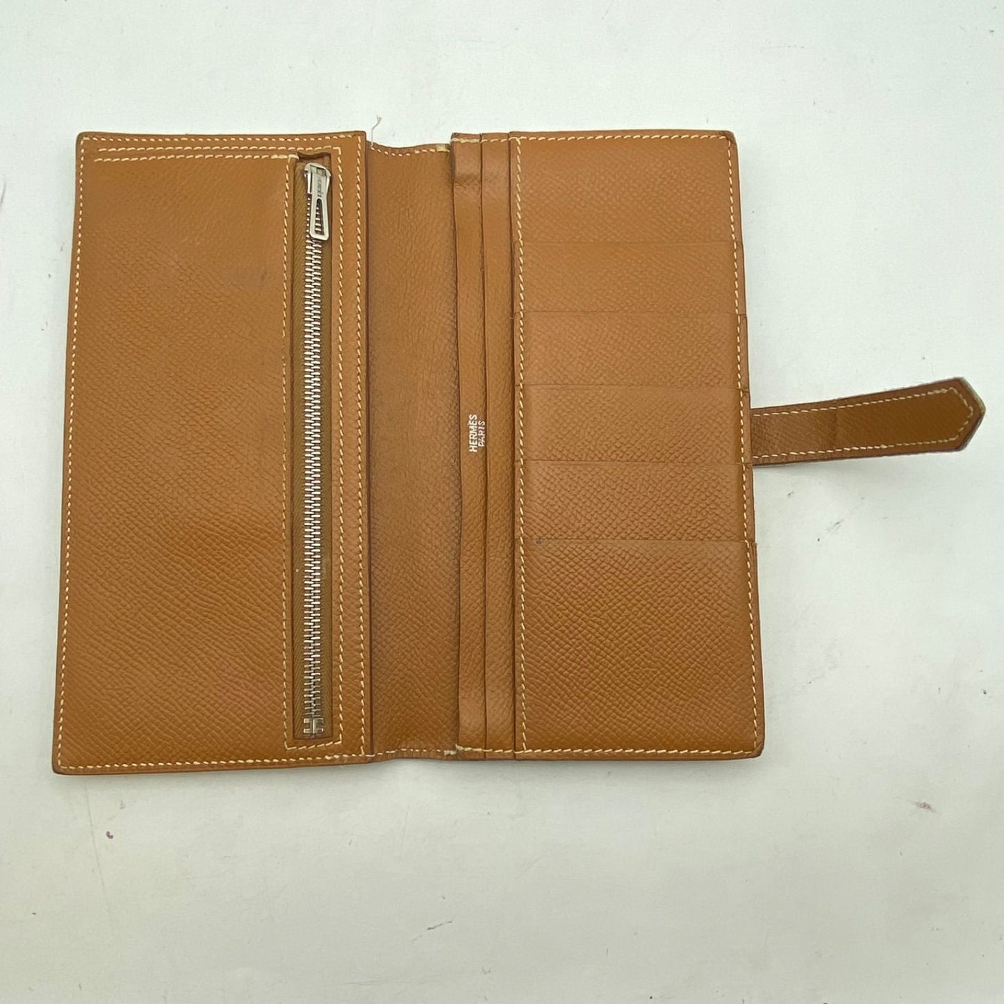 Hermes Wallet Bearn Souffl Brown Card Billfold — view 4