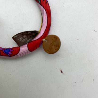 Hermes Bracelet Silk Pink Azap — view 5