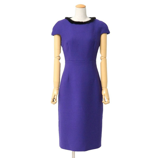 Dior Dress 44 Mink Decoration