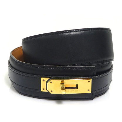 Hermes Belt Kelly Handbag Black