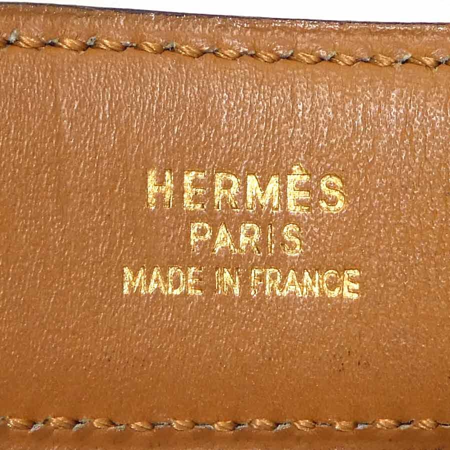Hermes Belt Kelly Handbag Black — view 9