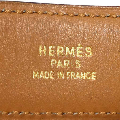Hermes Belt Kelly Handbag Black — view 9