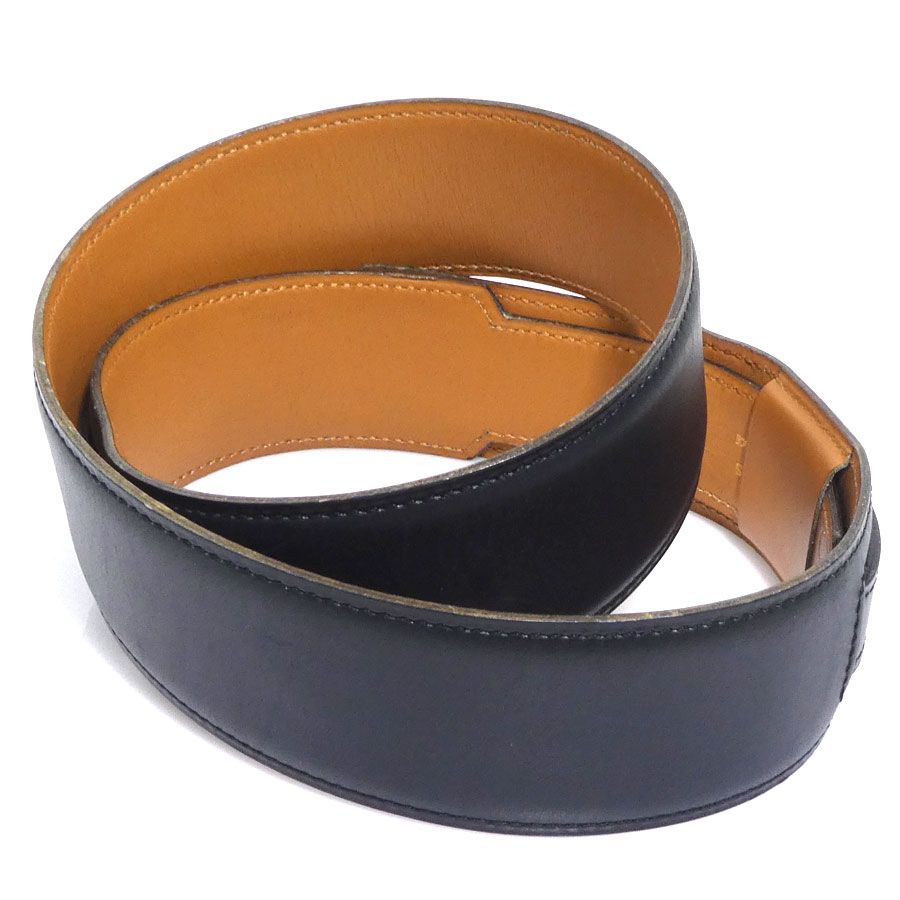Hermes Belt Kelly Handbag Black — view 2