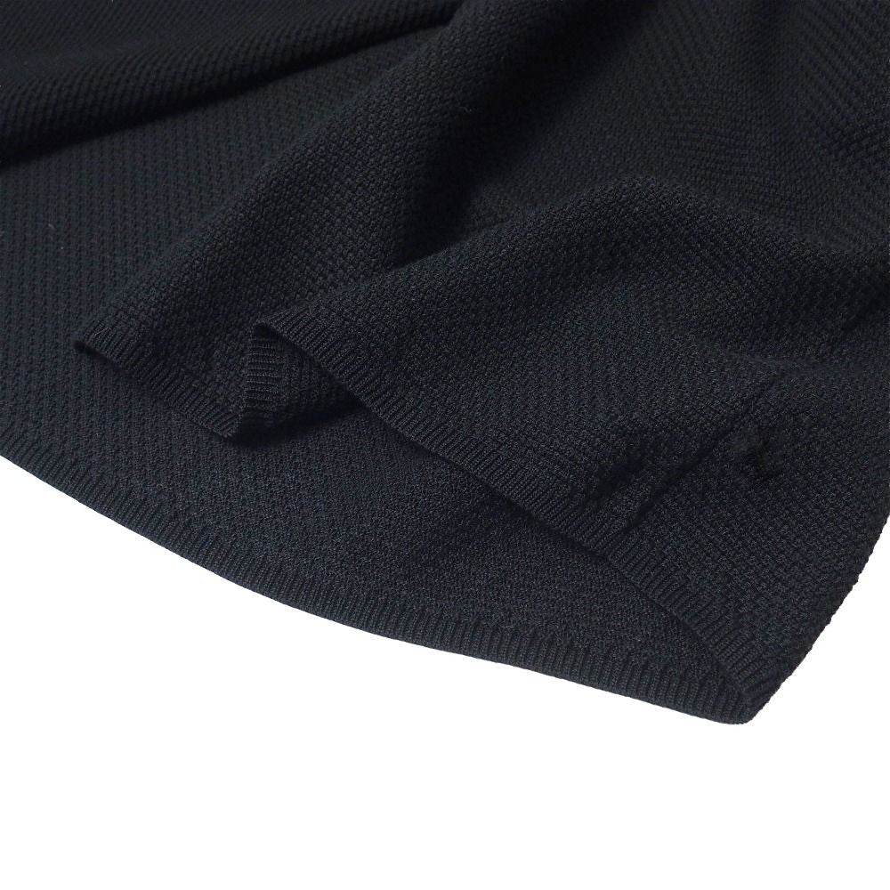 Dior Dress 42 Round Collar Cotton Knit Flower Corsage — view 7