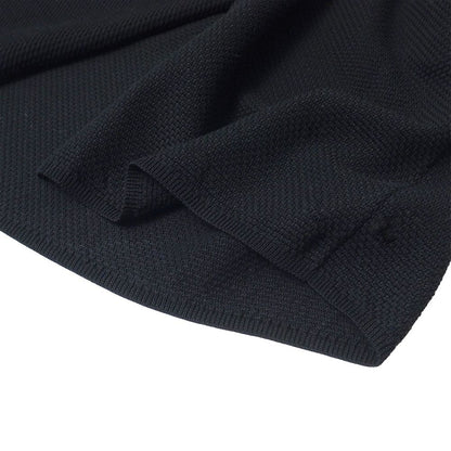 Dior Dress 42 Round Collar Cotton Knit Flower Corsage — view 7