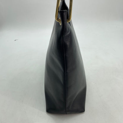 Gucci Handbag Shoulder Bamboo Leather Black Business — view 8