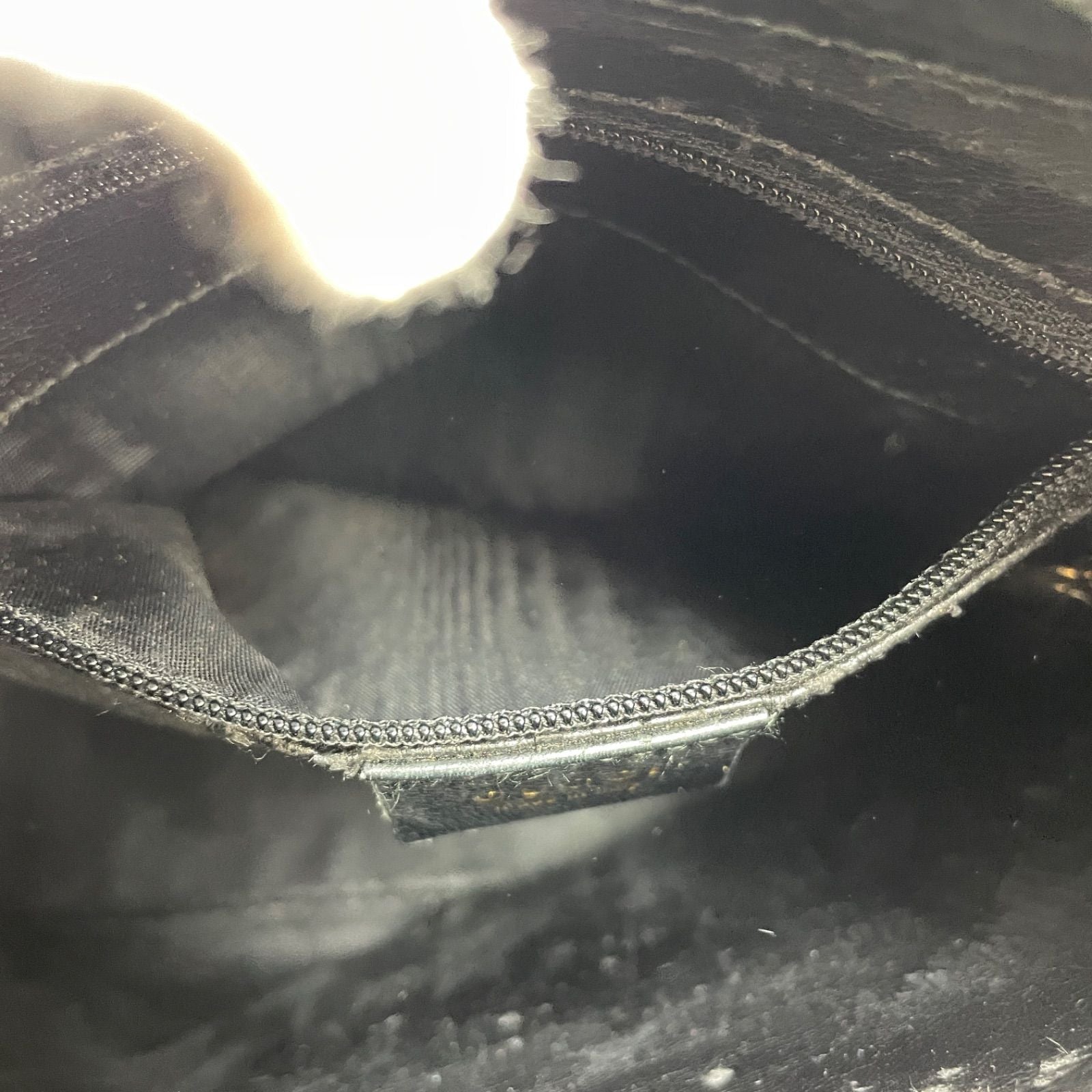 Gucci Handbag Shoulder Bamboo Leather Black Business — view 6