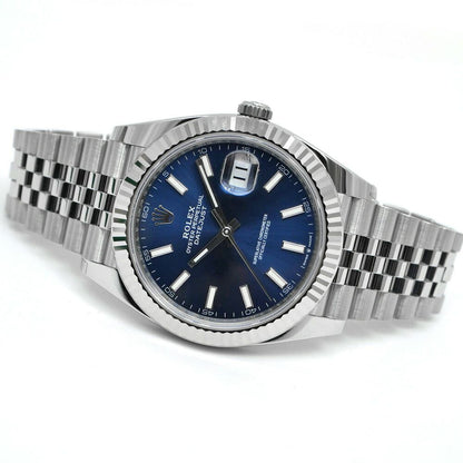 Rolex Datejust 41 Bright Blue April Watch Jubilee — view 8