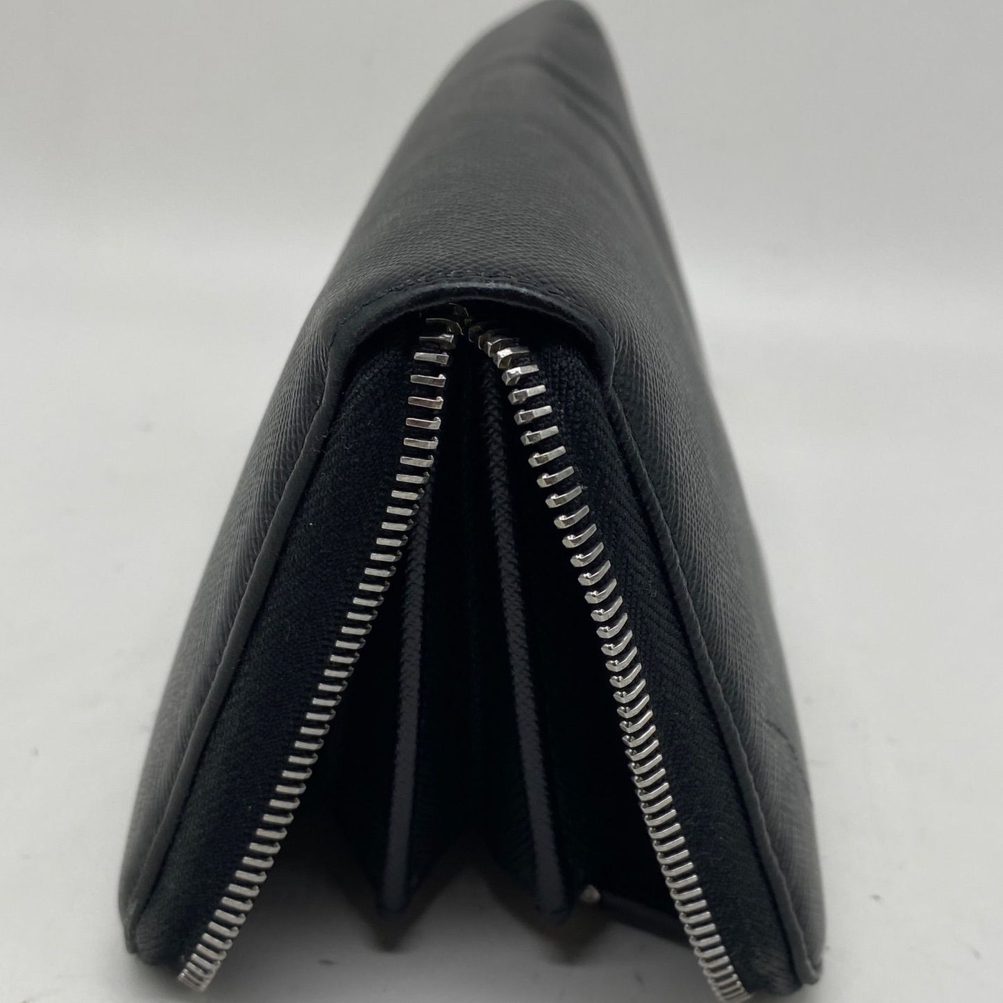 Prada Round Wallet Saffiano Black — view 8
