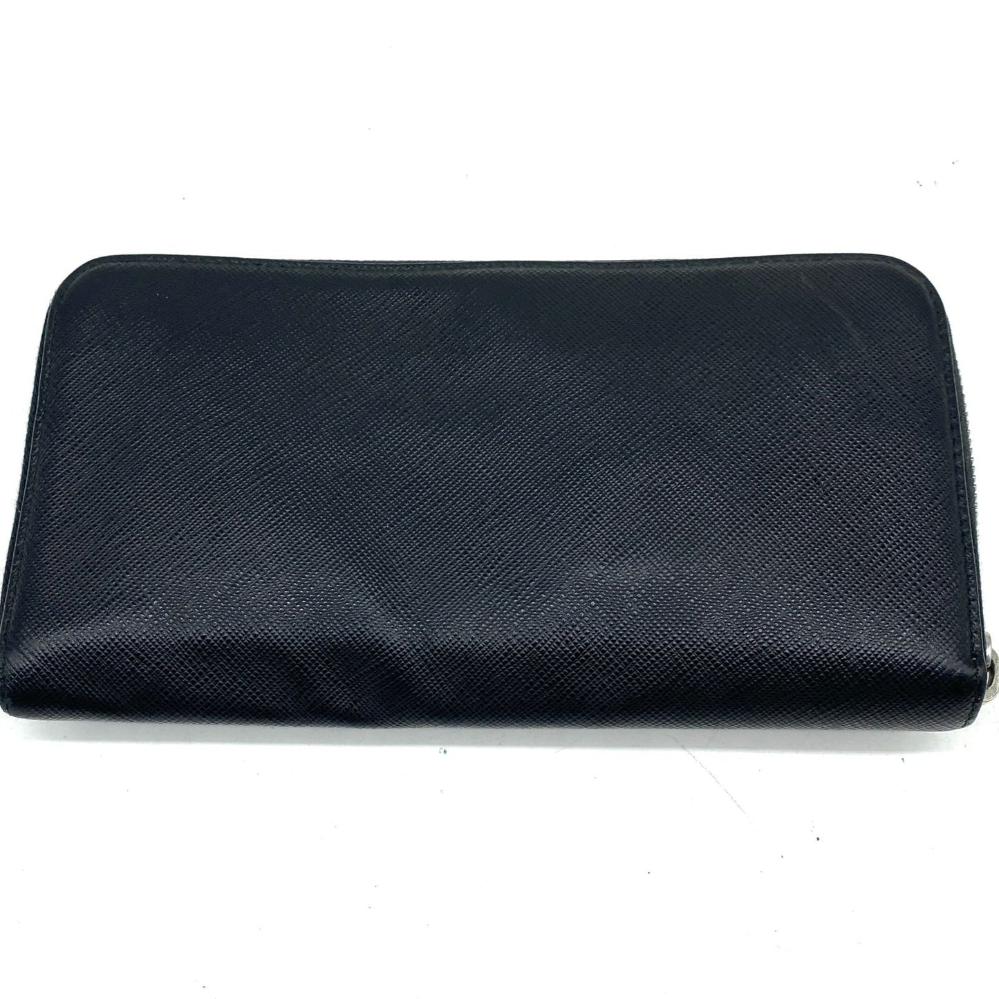 Prada Round Wallet Saffiano Black — view 3
