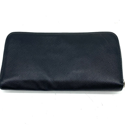 Prada Round Wallet Saffiano Black — view 3