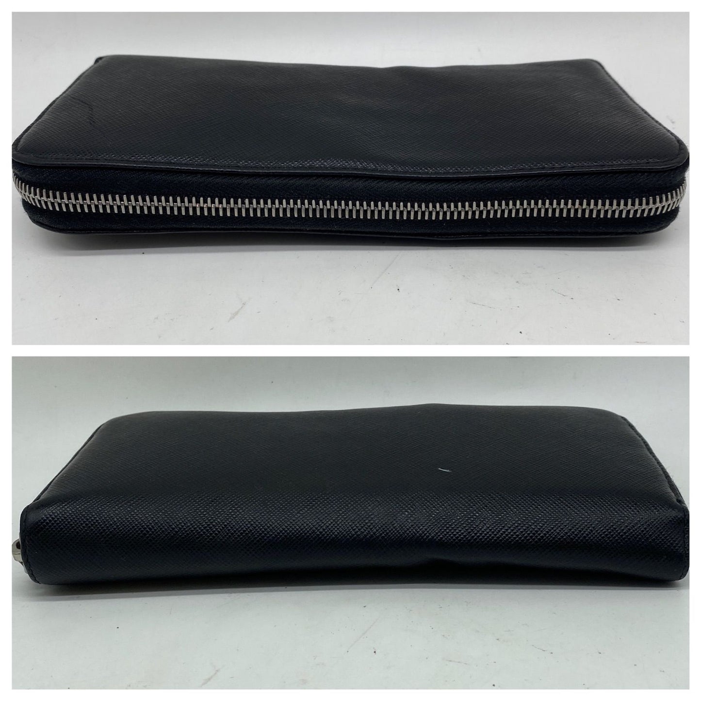 Prada Round Wallet Saffiano Black — view 4