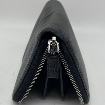 Prada Round Wallet Saffiano Black — view 7