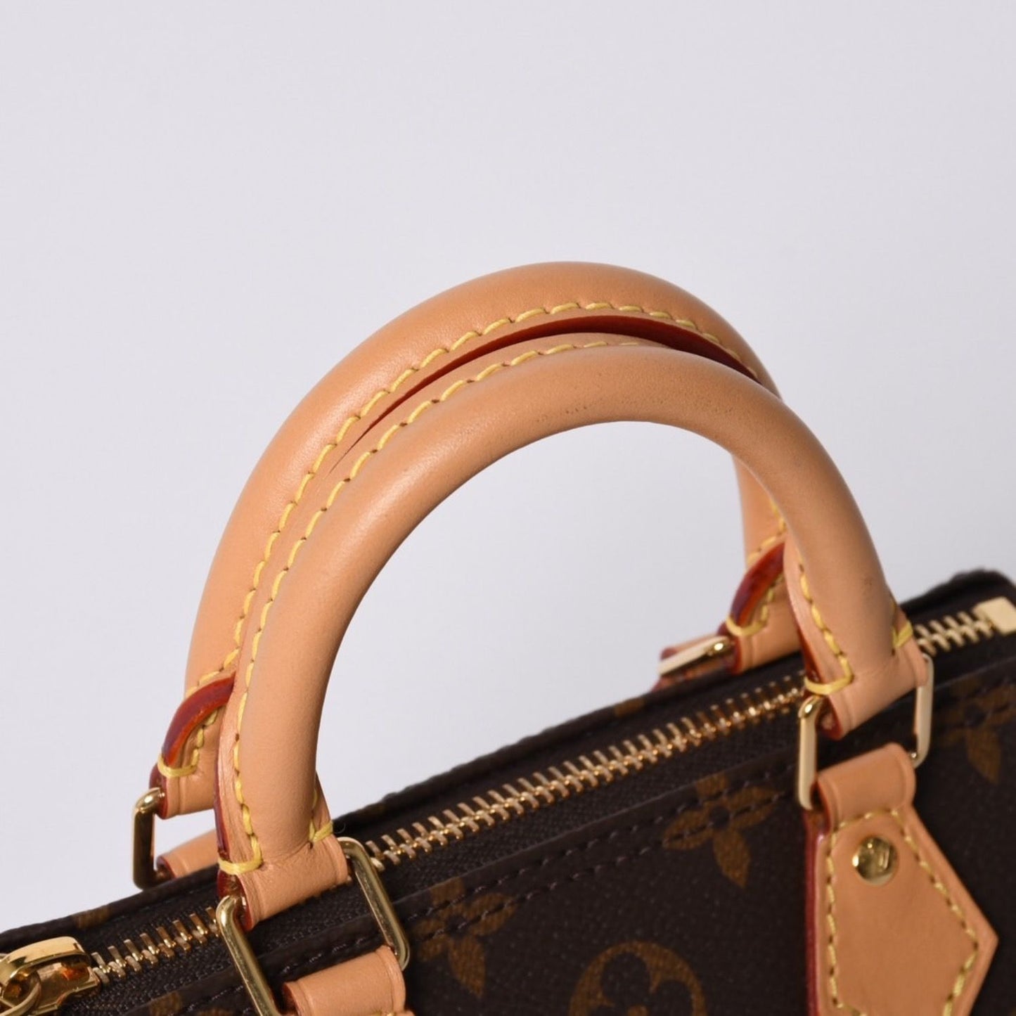 Louis Vuitton Nano Speedy Handbag 2-Way Bag Monogram — view 5