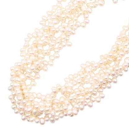 Tiffany & Co Necklace Torsade Pearl 42 cm 925 Sterling Silver