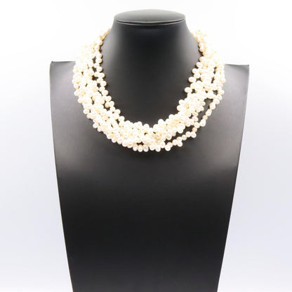 Tiffany & Co Necklace Torsade Pearl 42 cm 925 Sterling Silver — view 5