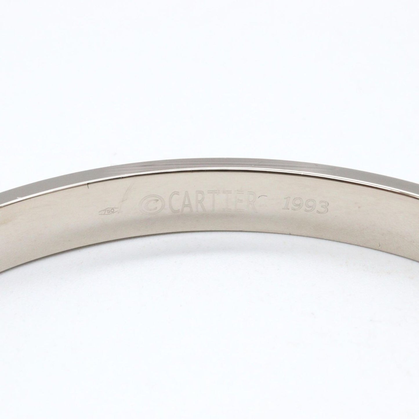 Cartier Bracelet Love 18k White Gold — view 5