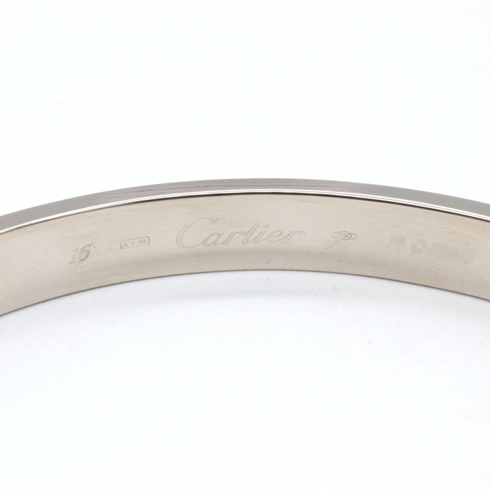 Cartier Bracelet Love 18k White Gold — view 4