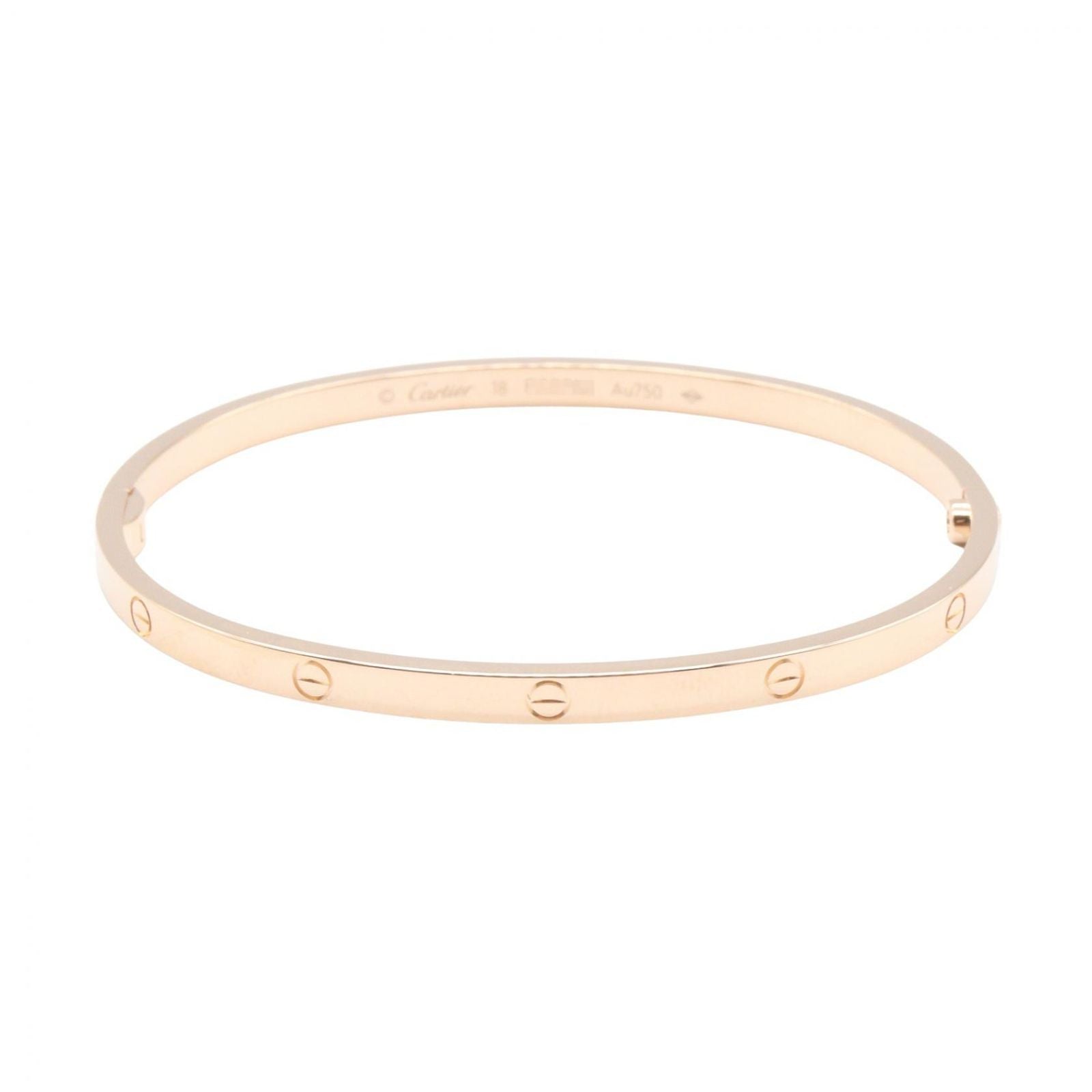 Cartier Bracelet SM 17 cm 18k Pink Gold Love