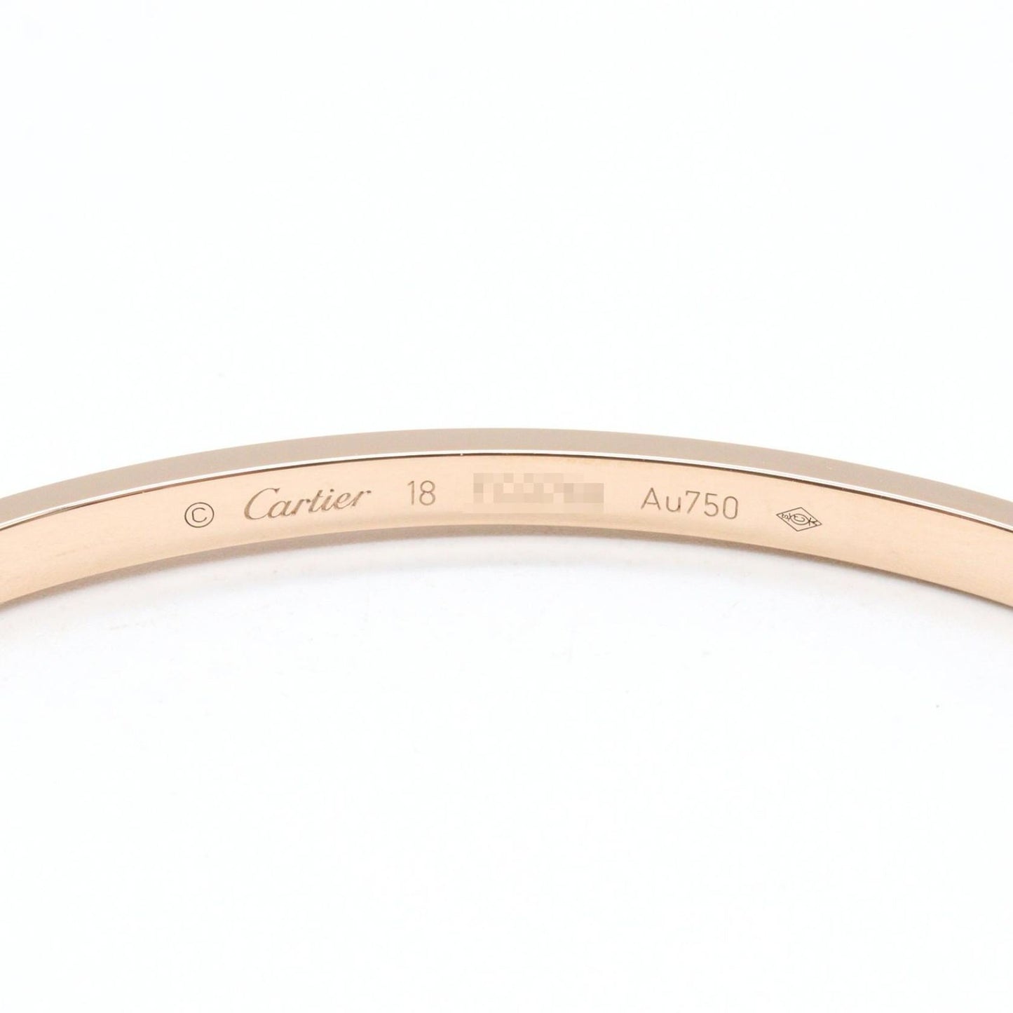 Cartier Bracelet SM 17 cm 18k Pink Gold Love — view 4