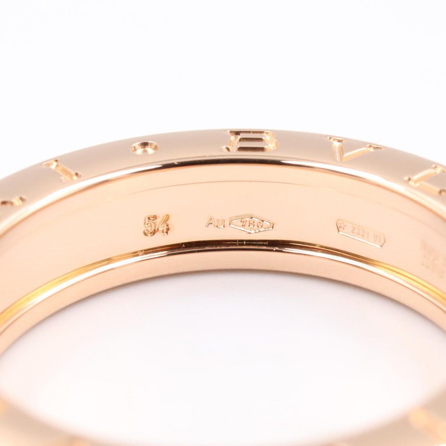 Bvlgari Ring B-zero One Band 18k Pink Gold — view 3