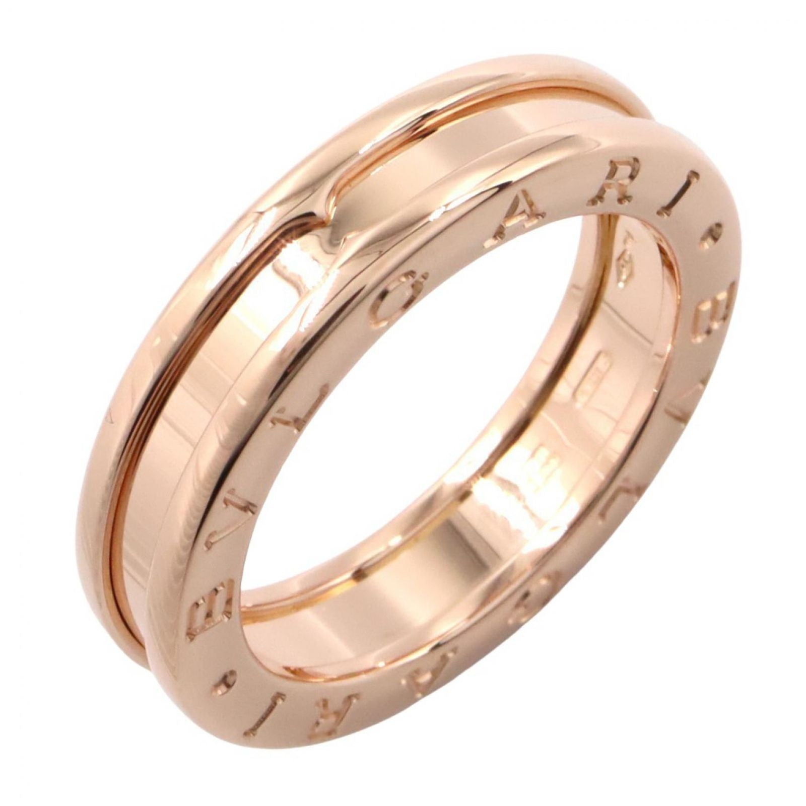 Bvlgari Ring B-zero One Band 18k Pink Gold