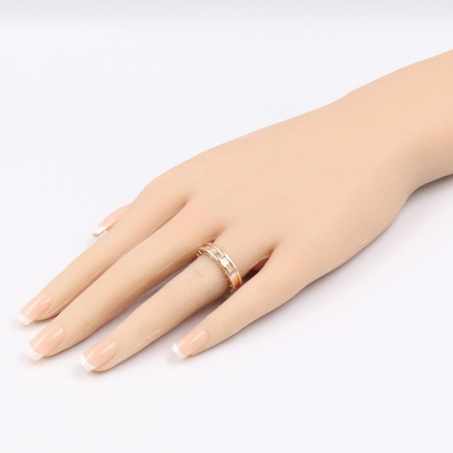 Bvlgari Ring B-zero One Band 18k Pink Gold — view 6