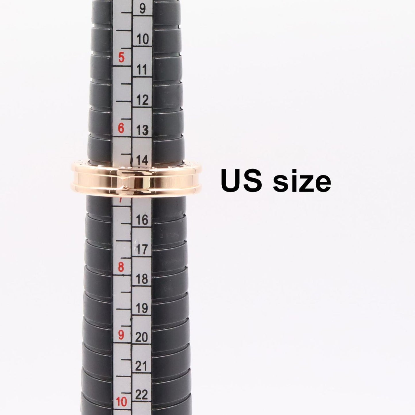 Bvlgari Ring B-zero One Band 18k Pink Gold — view 5