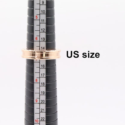 Bvlgari Ring B-zero One Band 18k Pink Gold — view 5