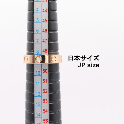 Cartier Ring Mini Love 18k Pink Gold Diamond — view 5