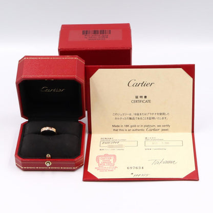 Cartier Ring Mini Love 18k Pink Gold Diamond — view 7